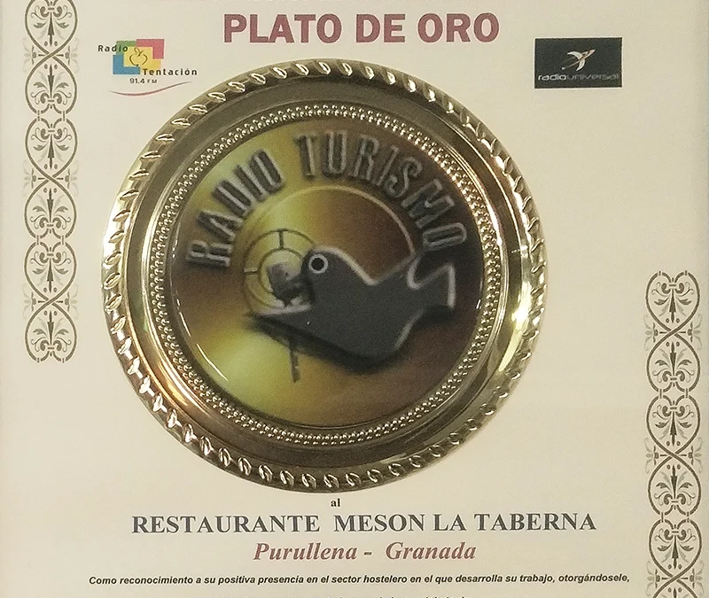 Plato de oro